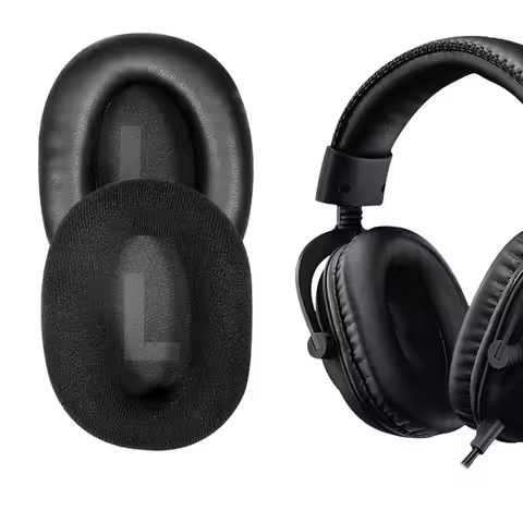 Replacement Ear Pads for Logitech G Pro X Headphone,Earpads Headset Ear Covers Repair Parts for Logi