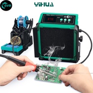 GVB  948DQ Serise 200W Soldering Fume Extractor Filter Smoke 110W Soldering Iron Station with 2 Help