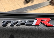 โลโก้ ไทรท์ปอาร์ แต่ง ฮอนด้า ซีวิค เอฟดี size 15 * 3.1 cm * TYPE R * HONDA CIVIC FD2 logo emblem for