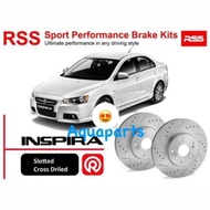Inspira 1.8 2.0 276mm RSS Sport Brake Disc Rotor