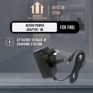 HIZERO Power Adapter (UK Plug) | Genuine Replacement Charger | For F100 F300 F500 F600 F801 Bionic M