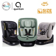 [FREE SHIPPING] Quinton i-smart R129 I-size Child Safety Car Seat | 360 Rotation | 40cm to 150cm | Up to 12 Years Old | BABY HERO STORE