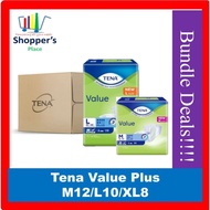 TENA Value Adult Diapers Available in M/L / Tena Dr. P XL Carton Sale (will be replaced by Tena Value Plus)(Max 2 ctn/order)