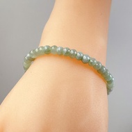 冰種翡翠算盤珠手珠手鍊 | 天然緬甸玉A貨翡翠 | 送禮