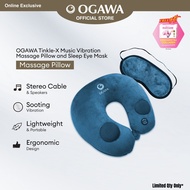 OGAWA Tinkle-X Music Vibration Massage Pillow and Sleep Eye Mask