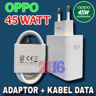 OPPO 45W SUPER VOOC USB TYPE C 45 WATT DATA CHARGER + CABLE