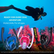 Snorkeling Mask full face // full face mask // swimming mask // diving aid