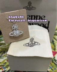 (有現貨！不用提問🙏🏻) 購自英國 2024春夏 Vivienne Westwood NORABELLE 合金 水鑽 鏤空 土星 項鍊 項鏈 頸鏈 頸鍊 (保証正貨及全新) 實物超閃🤩 香港專櫃已售罄