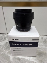 Sigma 56mm f1.5 XF mount fujifilm 富士大光圈