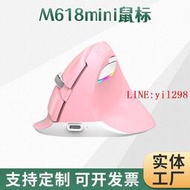 多彩m618無線4.0無線消音滑鼠雙模充電立式光電垂直滑鼠  露天市集  速發 現貨