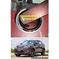 PROTON 2K CAR PAINT - Cinnamon Brown G34 / Crystal /CAT KERETA
