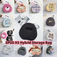 【imamura】For EPOS H3 Hybrid Headphone Case Couple Cute Cartoon EVA Earpads Casing Box Headset Storag