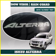 【COD】 ♞Isuzu Alterra Rain Guard Door Visor
