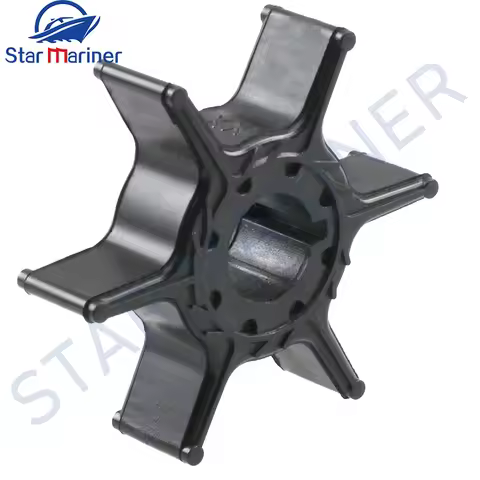 63V-44352 Water Pump Impeller For Yamaha Outboard Parts 2T Parsun Powertec Seapro Hdx 9.9HP 15HP 20H