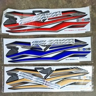 Honda Wave125i V2 (6) 2021 Motor Body Sticker Stripes set w125i wave125 w125