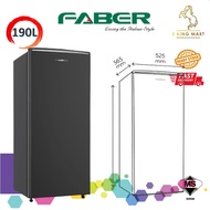 Faber 190L Single Door Refrigerators LUSSO 191BK /  LUSSO 221 Peti Sejuk 1 Pintu 4 Star Energy saving