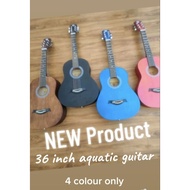 techno 36 inch aquatic guitar  free guitar bag