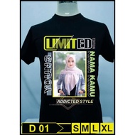 costum Sablon/print gambar sendiri/DTG printer/sablon baju satuan