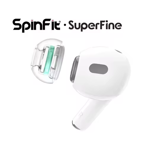 Spinfit SuperFine Patented Eartips Comfort Earbud Tips with Adapter Design for AirPods Pro Generatio