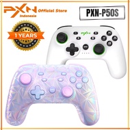 PXN P50S Wireless Switch Controller Support NFC APP Turbo Macro Buttons 6-Axis Gyro Vibration WakeUp