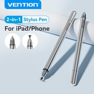 Vention 2-in-1 Stylus Pen Point Stylus for Apple Android Phone Pad Tablet Laptop Universal Pen