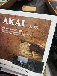 Akai SKA330 迷你音響組合 有遙控 DVD MP3 FM Radio HDMI