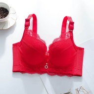 plus Size Bra Thickened Womens Underwear Push up Chest 200 Pounds Fat MM Gather Anti Sagging Top Bra