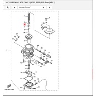 3TJ145644000 .O-Ring For The Shoulder Of The Accelerator Needle Genuine From The Center YAMAHA