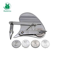 [Kesoto] Dotting Pen Precision Pattern Pen with Wheels Mechanical Drafting SET a