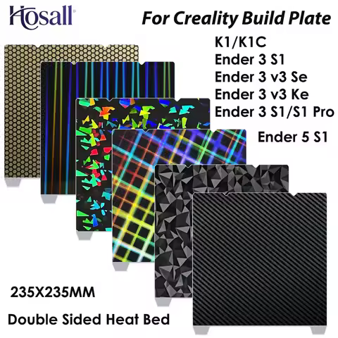 For Creality K1 Build Plate K1C Bed Ender 3 V3 Se Ender 3 S1 Pro Plate Ender 5 S1 H1H PEO PEY PEI Sh