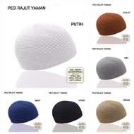 Peci Muslim Putih/Kupiah Muslim Warna Putih Size Dewasa