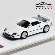 VMB 1: 64 Ferrari Ferrari F40 Red White Resin Car Model Ornaments