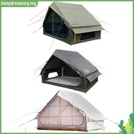 ✿ keepdreaming ✿  6.3 Square Meters 300d Oxford Cloth Camping Tent Wear Resist Portable 4 Season Air