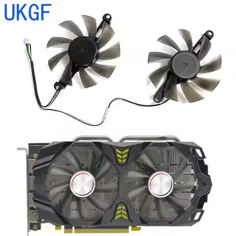 For AMD JIESHUO 51RISC RX 6600M RX6600M MLLSE RX 580 8GB Gaming GDDR5 Graphics Card 85MM 4PIN GPU FA