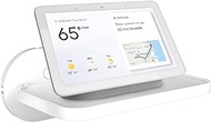 HomeMount Mount - Wall Mount Holder Shelf Compaitble with Google Nest Hub/NEST HUB (2nd gen)/NEST HUB MAX (White)