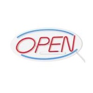 ป้ายไฟ LED CARINI OPEN 10 วัตต์ สีแดง/ขาว/น้ำเงิน (1316118)