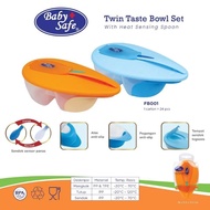 Baby Safe Twin Taste Bowl Set FB001