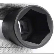 CR-MO black tip 3/4 inch hex tip 80mm long Santa brand