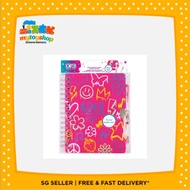 3C4G Graffiti Color Change Locking Journal w Pen (spiral)