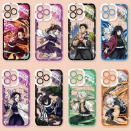 Case Cover For Samsung Galaxy J4 J6 Plus J7 J2 Prime G530 A7 2018 Case Anime Demon Slayer Clear Full