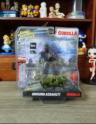 Johnny lightning 65週年幾紀念 1：64 GODZILLA 哥吉拉場景