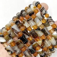 Natural Botswana Agate 8mm Elastic Bracelet