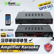 Termurah!!! Power Amplifier Bluetooth Karaoke 5 Channel 2000 Watt