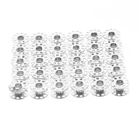 10/70PCS Stainless Steel Sewing Machine Bobbins - Durable Metal Construction for Brother Sewing Mach