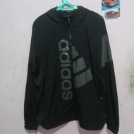 jaket ADIDAS windbreaker big logo