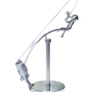 Kinetic Fishing Sculpture - Balance Art for Your Space Art Sculpture Fisherman Home Decoration