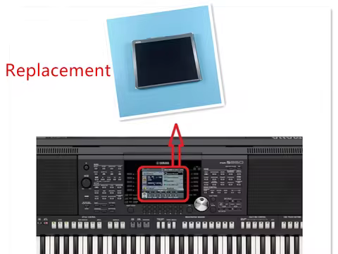 100% tested New 5.7" Inch LCD screen Display Panel Fit For Yamaha PSR S950 PSR-S950