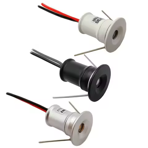 Dimmable Mini 12V LED Spot Recessed Downlight For DIY Home Light Ceiling Cabinet Sauna Steam Room Ca