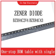 100PCS SMD Zener Diode BZX84C5V6 BZX84C6V2 BZX84C6V8 BZX84C7V5 BZX84C8V2 BZX84C9V1 BZX84C10 BZX84C12