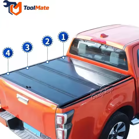 Hard Aluminum Pickup Tonneau Cover Truck Bed Cover for Ford F150 Ranger T6 T7 T8 Chevrolet Silverado